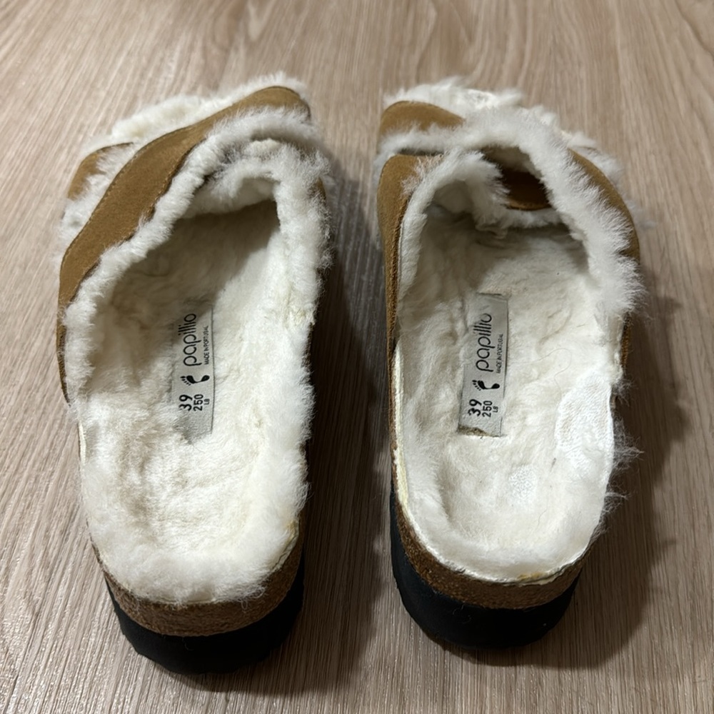 Birkenstock papillio Daytona suede platform sandals - Picture 7 of 9